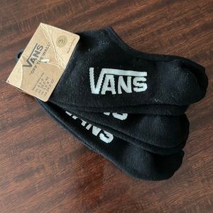 3 pack Vans no show shocks